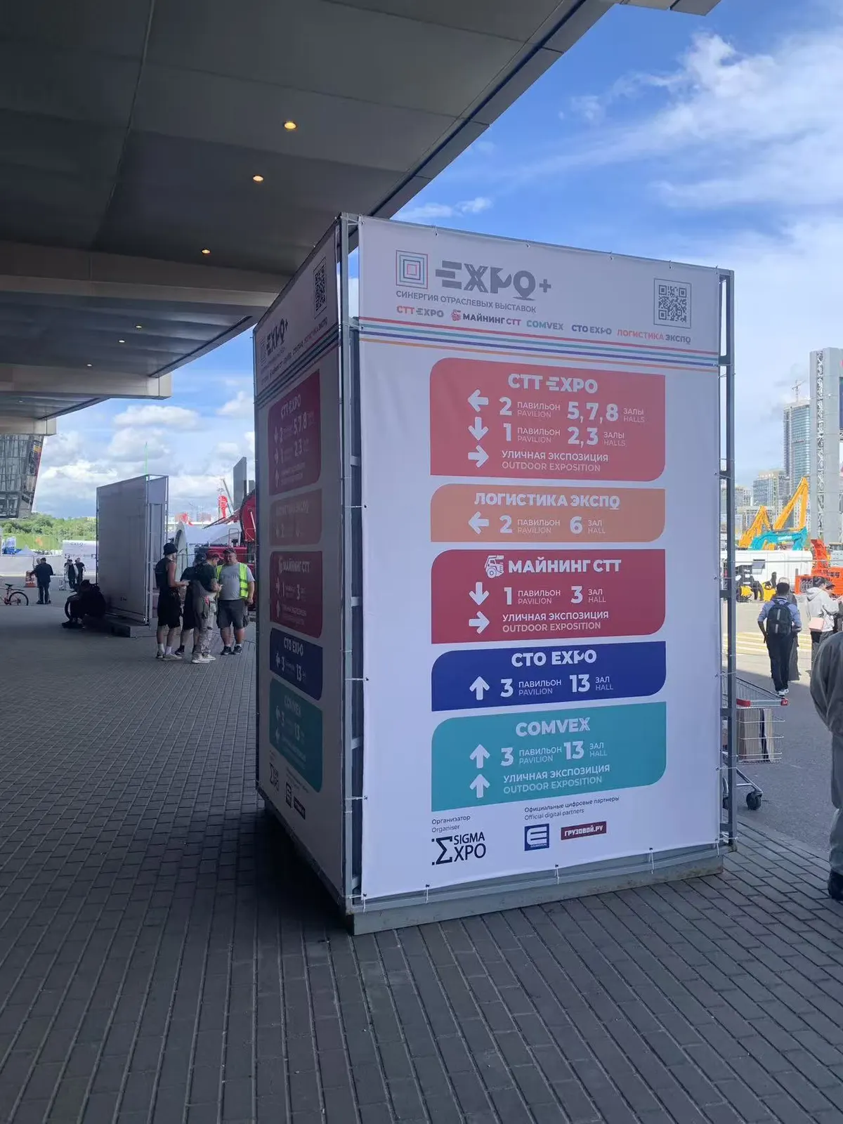 The EXPO+ cluster at CTT Expo 2026: five co-located shows at Crocus Expo, Moscow.